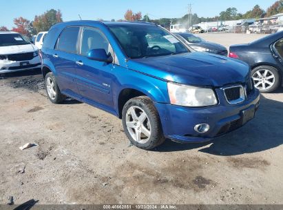 2008 PONTIAC TORRENT GXP Blue  Gasoline 2CKDL537986021360 photo #1