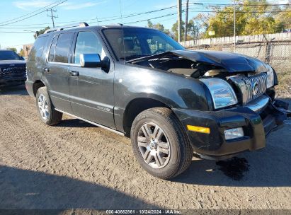 2008 MERCURY MOUNTAINEER PREMIER Black  Gasoline 4M2EU48838UJ00443 photo #1