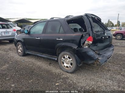 2002 ACURA MDX Black  Gasoline 2HNYD18452H530994 photo #4