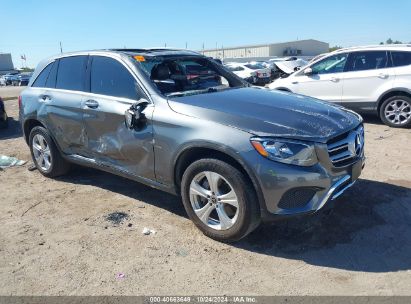 2018 MERCEDES-BENZ GLC 300 Gray  Gasoline WDC0G4JB2JF403182 photo #1