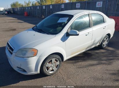 2011 CHEVROLET AVEO 1LT White  Gasoline KL1TD5DE4BB169067 photo #3