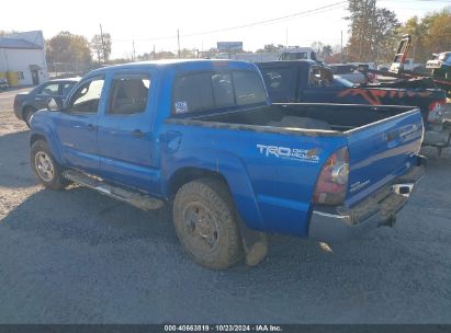 2011 TOYOTA TACOMA DOUBLE CAB Blue  Gasoline 5TFLU4EN0BX009322 photo #4