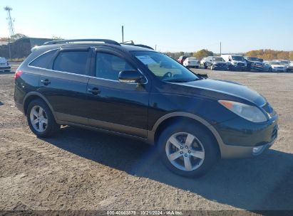 2007 HYUNDAI VERACRUZ GLS/LIMITED/SE Black  Gasoline KM8NU73C67U020051 photo #1