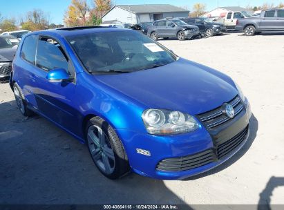 2008 VOLKSWAGEN R32 Blue  Gasoline WVWKC71K28W031395 photo #1