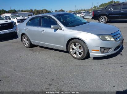 2012 FORD FUSION SE Silver  Gasoline 3FAHP0HA8CR431403 photo #1