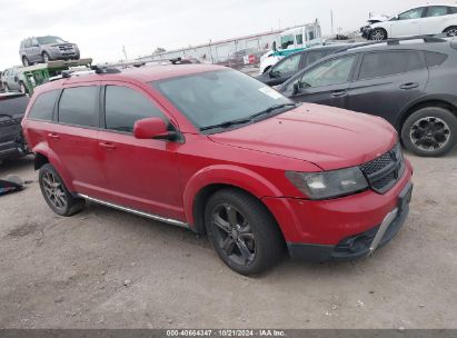 2014 DODGE JOURNEY CROSSROAD Red  Flexible Fuel 3C4PDCGG0ET261193 photo #1