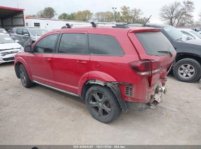 2014 DODGE JOURNEY CROSSROAD Red  Flexible Fuel 3C4PDCGG0ET261193 photo #4