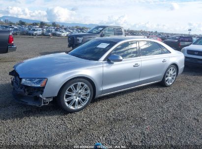 2016 AUDI A8 L 3.0T Silver  Gasoline WAU34AFD0GN008207 photo #3