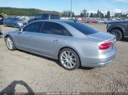 2016 AUDI A8 L 3.0T Silver  Gasoline WAU34AFD0GN008207 photo #4