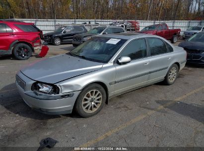 2001 VOLVO S80 T6 Silver  Gasoline YV1TS90D811152435 photo #3