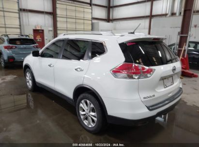 2016 NISSAN ROGUE SV White  Gasoline KNMAT2MV9GP719990 photo #4