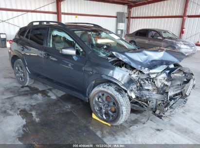 2022 SUBARU CROSSTREK SPORT Gray  Gasoline JF2GTHRC9NH239784 photo #1