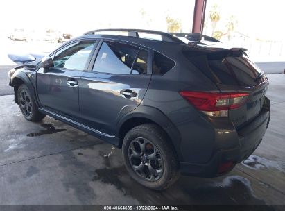 2022 SUBARU CROSSTREK SPORT Gray  Gasoline JF2GTHRC9NH239784 photo #4