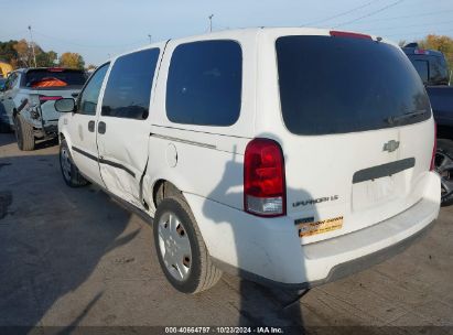 2008 CHEVROLET UPLANDER LS White  Flexible Fuel 1GNDV23W48D134343 photo #4