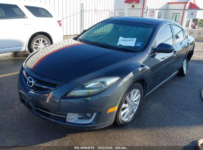 2012 MAZDA MAZDA6 I TOURING Gray  Gasoline 1YVHZ8DH9C5M19182 photo #3