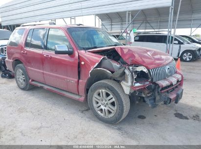 2008 MERCURY MOUNTAINEER PREMIER Red  Gasoline 4M2EU38E68UJ06642 photo #1