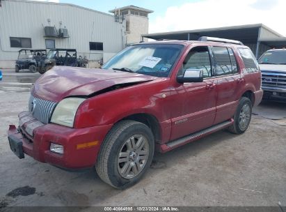 2008 MERCURY MOUNTAINEER PREMIER Red  Gasoline 4M2EU38E68UJ06642 photo #3