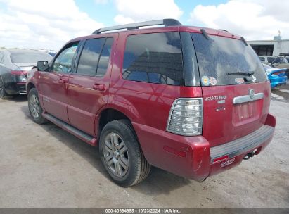 2008 MERCURY MOUNTAINEER PREMIER Red  Gasoline 4M2EU38E68UJ06642 photo #4