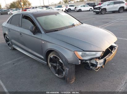 2016 AUDI A3 2.0T PREMIUM Gray  Gasoline WAUB8GFF4G1099624 photo #1