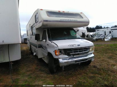 1997 FORD ECONOLINE E450 SUPER DUTY CUTWY  RV White  Gasoline 1FDLE40S7VHA96009 photo #1