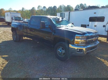 2015 CHEVROLET SILVERADO 3500HD LT Black  Diesel 1GC4KZC84FF145730 photo #1