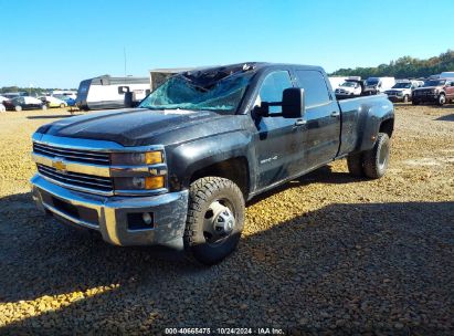 2015 CHEVROLET SILVERADO 3500HD LT Black  Diesel 1GC4KZC84FF145730 photo #3