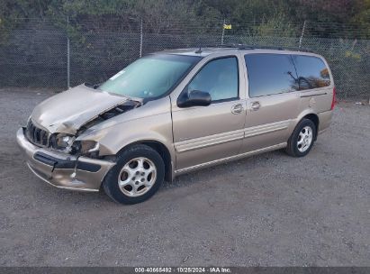 2003 OLDSMOBILE SILHOUETTE PREMIERE Gold  Gasoline 1GHDX13E33D141825 photo #3