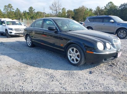 2005 JAGUAR S-TYPE 4.2L V8 Black  Gasoline SAJWA01U85HN25181 photo #1