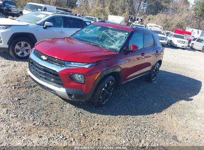 2023 CHEVROLET TRAILBLAZER FWD LT Maroon  Gasoline KL79MPS24PB012649 photo #3