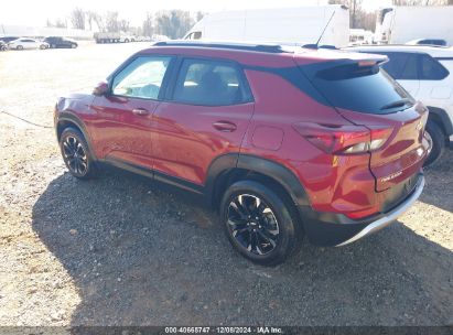 2023 CHEVROLET TRAILBLAZER FWD LT Maroon  Gasoline KL79MPS24PB012649 photo #4