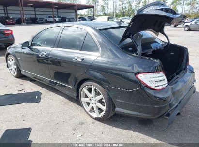 2012 MERCEDES-BENZ C 350 SPORT Black  Gasoline WDDGF5HB6CR219356 photo #4