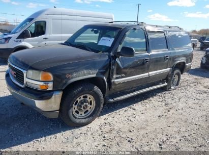 2001 GMC YUKON XL 2500 SLT Black  Gasoline 3GKGK26U81G142676 photo #3