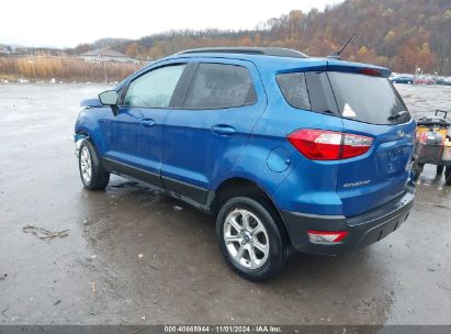 2019 FORD ECOSPORT SE Blue  Gasoline MAJ6S3GL8KC266962 photo #4