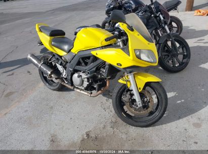 2005 SUZUKI SV650 Yellow  Other JS1VP53A652103139 photo #1