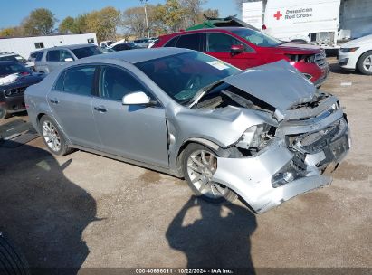 2011 CHEVROLET MALIBU LTZ Silver  Gasoline 1G1ZE5E1XBF395689 photo #1