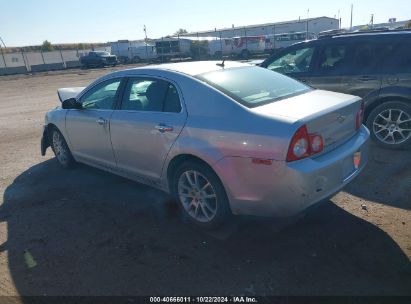 2011 CHEVROLET MALIBU LTZ Silver  Gasoline 1G1ZE5E1XBF395689 photo #4