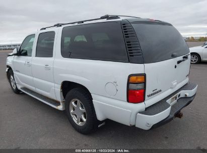 2005 GMC YUKON XL 1500 DENALI White  Gasoline 1GKFK66U65J256697 photo #4