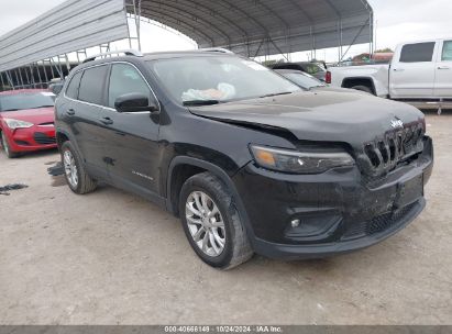 2019 JEEP CHEROKEE LATITUDE FWD Black  Flexible Fuel 1C4PJLCX3KD340566 photo #1