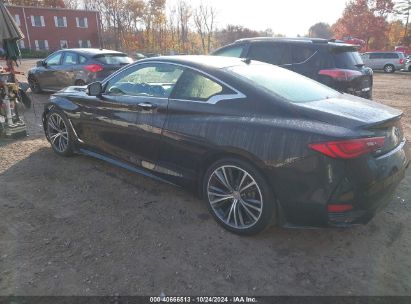 2017 INFINITI Q60 3.0T PREMIUM Black  Gasoline JN1EV7EL6HM554430 photo #4