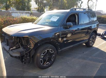 2023 FORD BRONCO SPORT OUTER BANKS Black  Gasoline 3FMCR9C62PRD51571 photo #3