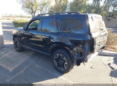 2023 FORD BRONCO SPORT OUTER BANKS Black  Gasoline 3FMCR9C62PRD51571 photo #4