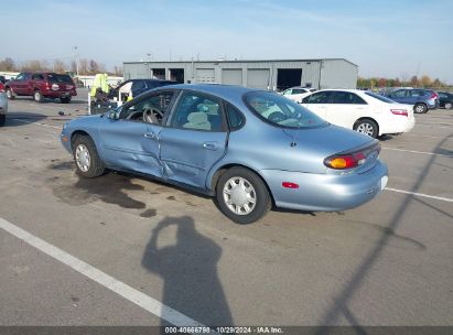 1997 FORD TAURUS GL Light Blue  Gasoline 1FALP52U6VG296345 photo #4