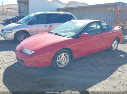 2000 SATURN SC2 Red  Gasoline 1G8ZY1279YZ157804 photo #3