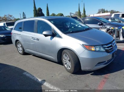 2016 HONDA ODYSSEY EX-L Silver  Gasoline 5FNRL5H65GB118786 photo #1