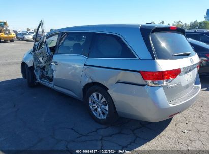 2016 HONDA ODYSSEY EX-L Silver  Gasoline 5FNRL5H65GB118786 photo #4