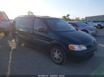 2000 OLDSMOBILE SILHOUETTE GLS Green  Gasoline 1GHDX03E2YD208254 photo #1