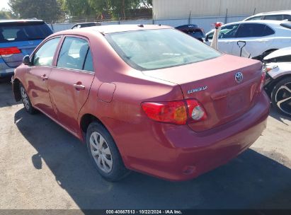 2009 TOYOTA COROLLA Red  Gasoline JTDBL40EX99090978 photo #4