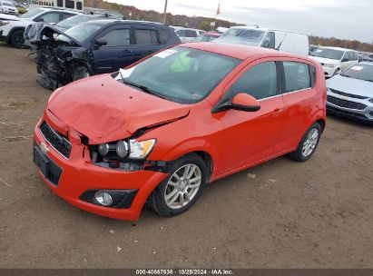 2012 CHEVROLET SONIC 2LT Orange  Gasoline 1G1JC6SH3C4125033 photo #3