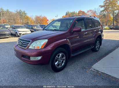 2008 LEXUS GX 470 Burgundy 4dr spor gas JTJBT20X580156388 photo #3