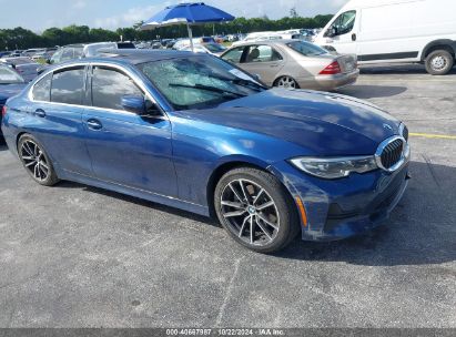 2022 BMW 330I Blue  Gasoline 3MW5R1J02N8C27863 photo #1